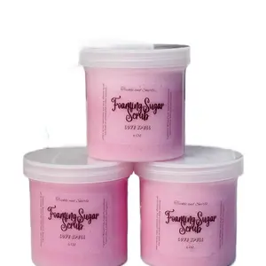 Foaming Sugar Scrub- love spell Body Care 6oz Fragrance Skin Care Apple Cherry Blend Exfoliate