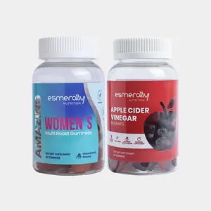 Esmerally Women's Multivitamin - 120 Gummies with Apple Cider Vinegar Flavor - Natural Fruit Flavor - Gluten Free & Non GMO - Dietary Supplement