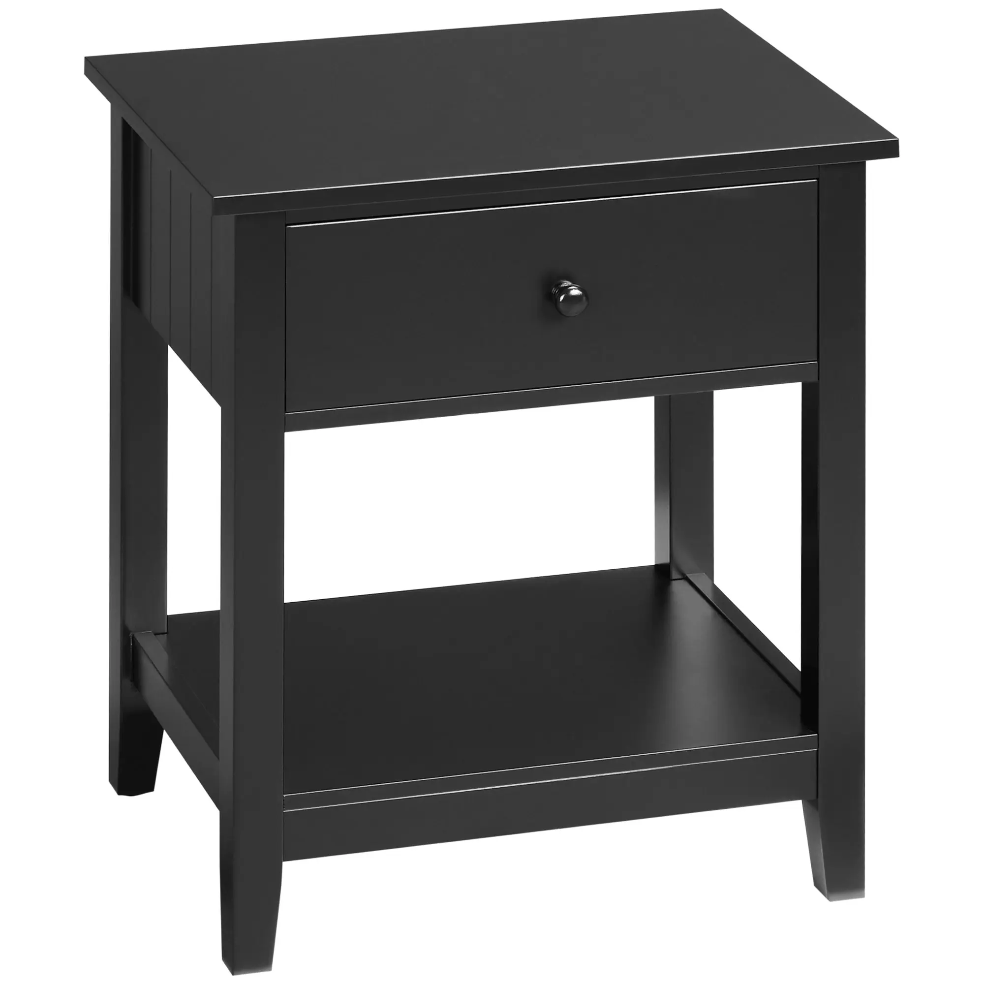 HOMCOM Modern End Table, Accent Side Table,  Coffee Table