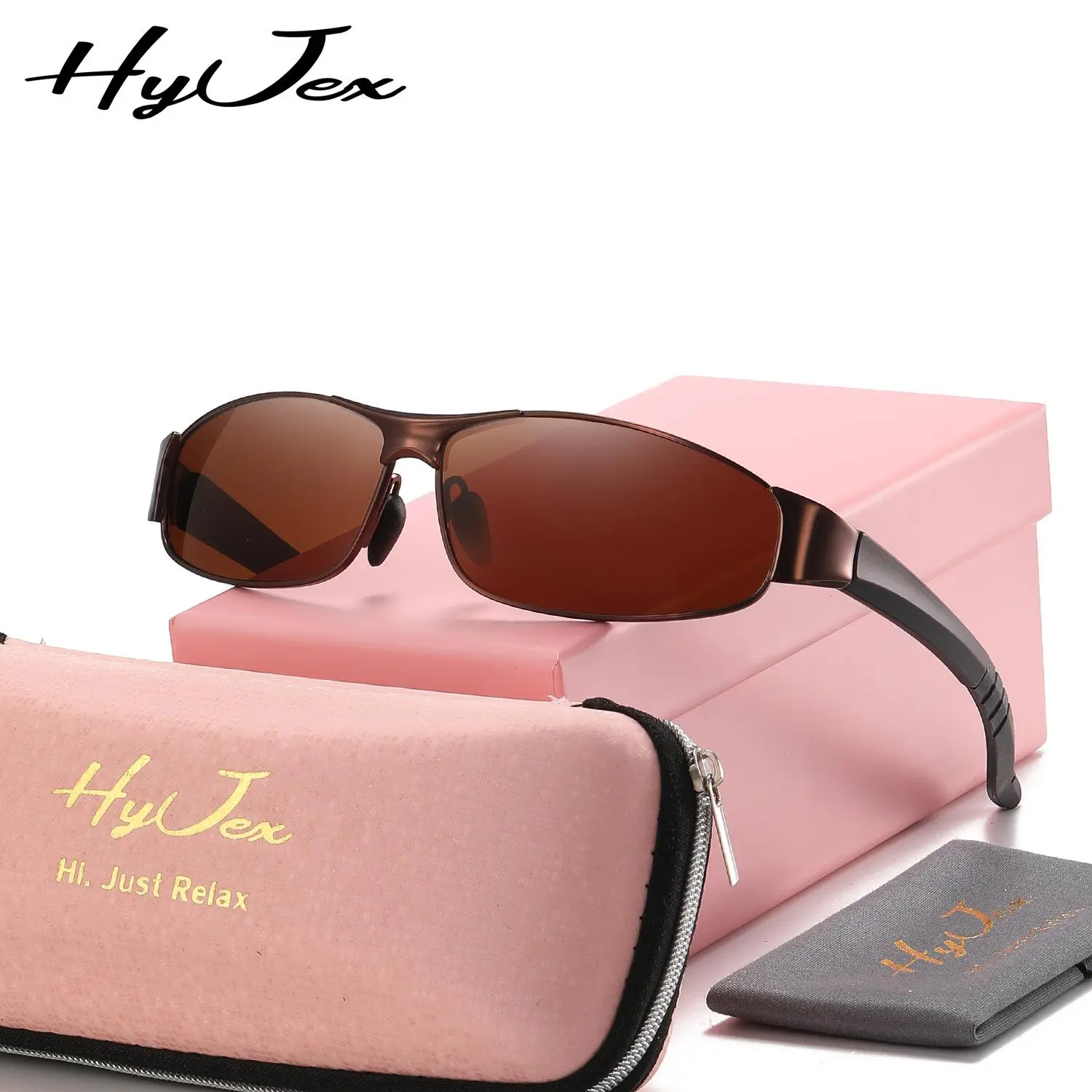 HyJex Unisex Distinctive Design Full Frame Sunglasses Party Irregular Frame Sunglasses UV400