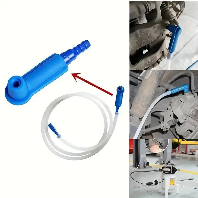 Brake Fluid Change Tool Kit - Insulated Material, Includes Oil Pump & Hose for Easy Brake Fluid Replacement, Mechanic Tools, Car