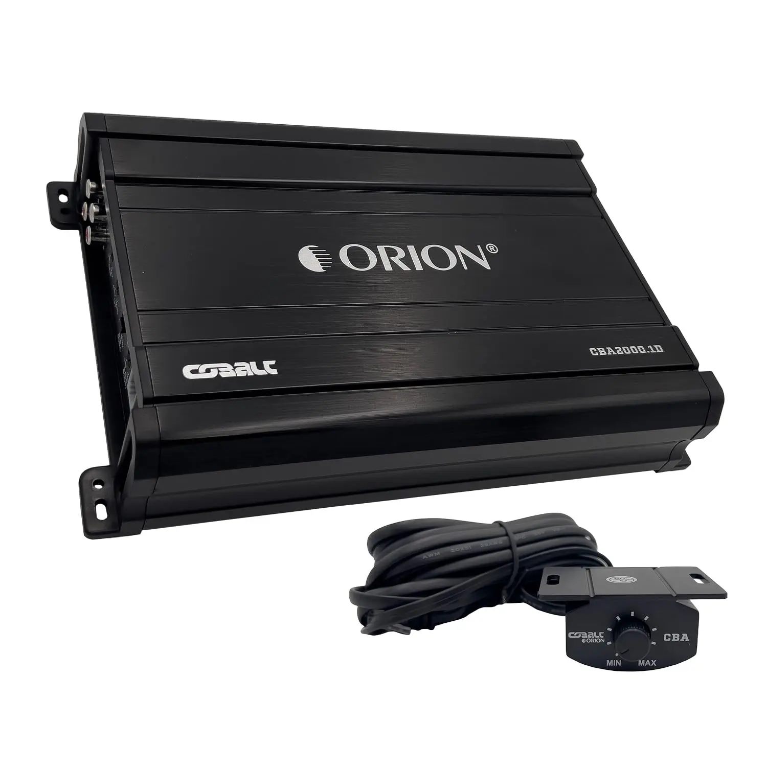 CBA2000.1D Cobalt Monoblock 1-Channel Class Amp, 2000W Max | 2000W Max, 500W RMS, Monoblock, Class D, 1/2/4 Ohm Stable, Bass Knob