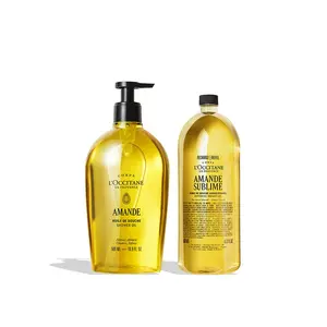 L'Occitane Amande Sublime Shower Oil Duo