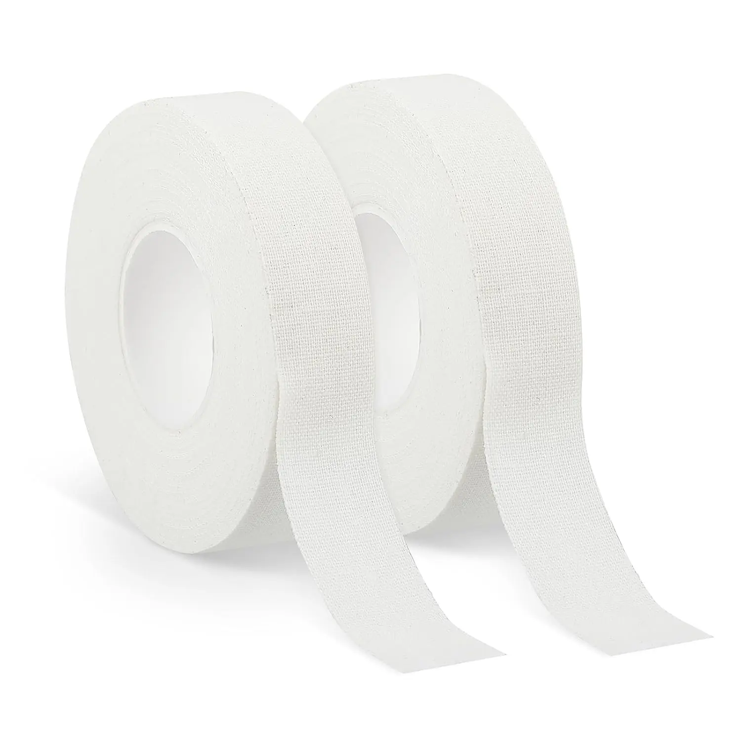 Extra Strong 0.6-In x 32-Ft Finger Tape for Athletes - Sweat-Proof, Durable, No-Residue Elastic Muscle Support for Youth Volleyball, Climbing, All Seasons Sports (2 Pack)