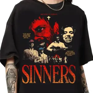 Sinn.ers Movie Vintage T-Shirt, Mary Sm0ke Stack Horror Action Film Graphic Vintage Movie Tee, Gift For Women, Gift For Man, Trending Shirt