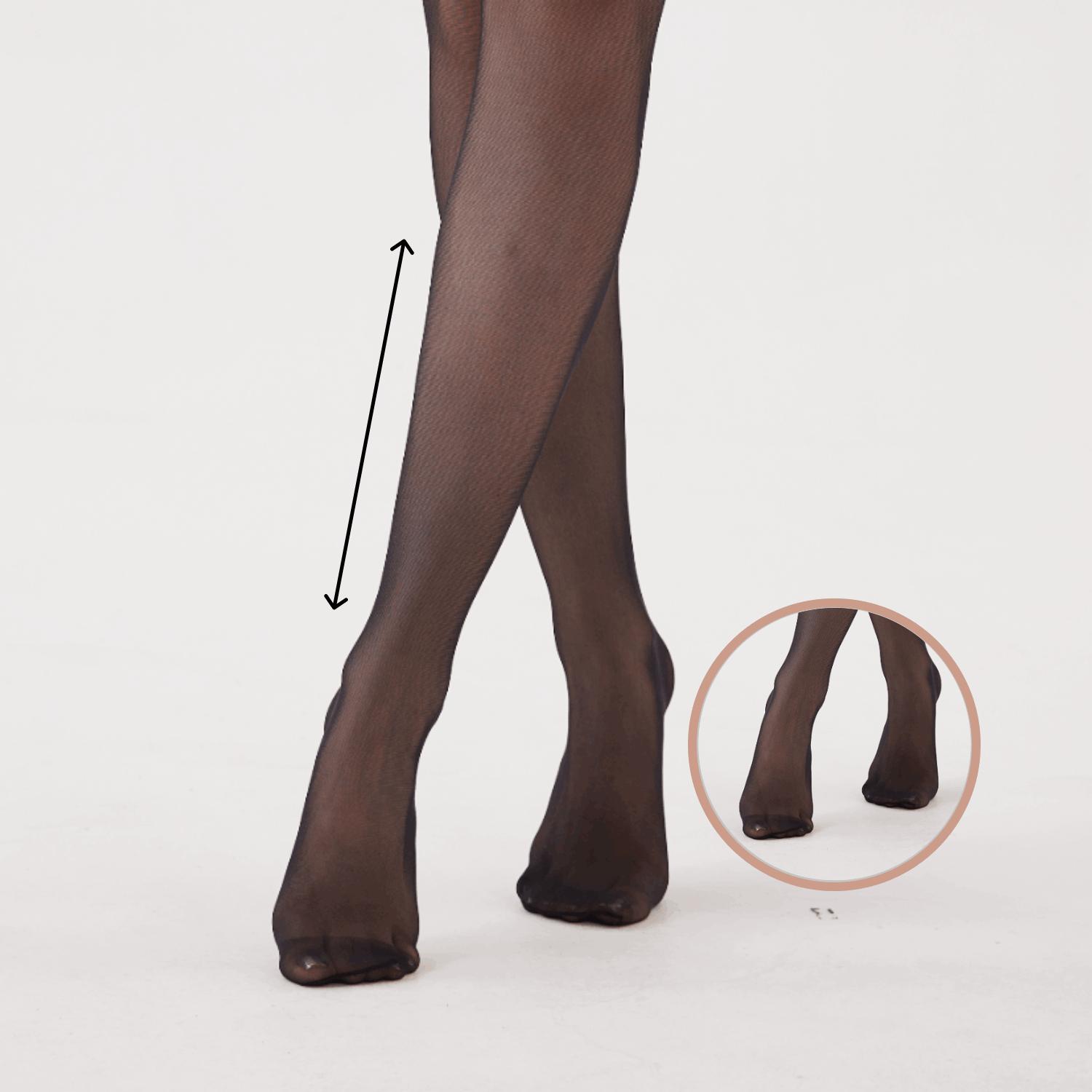 Thigh High Stockings Silicone Lace Top Stay Up Silky Semi Sheer Pantyhose for Women Hold Up Nylon