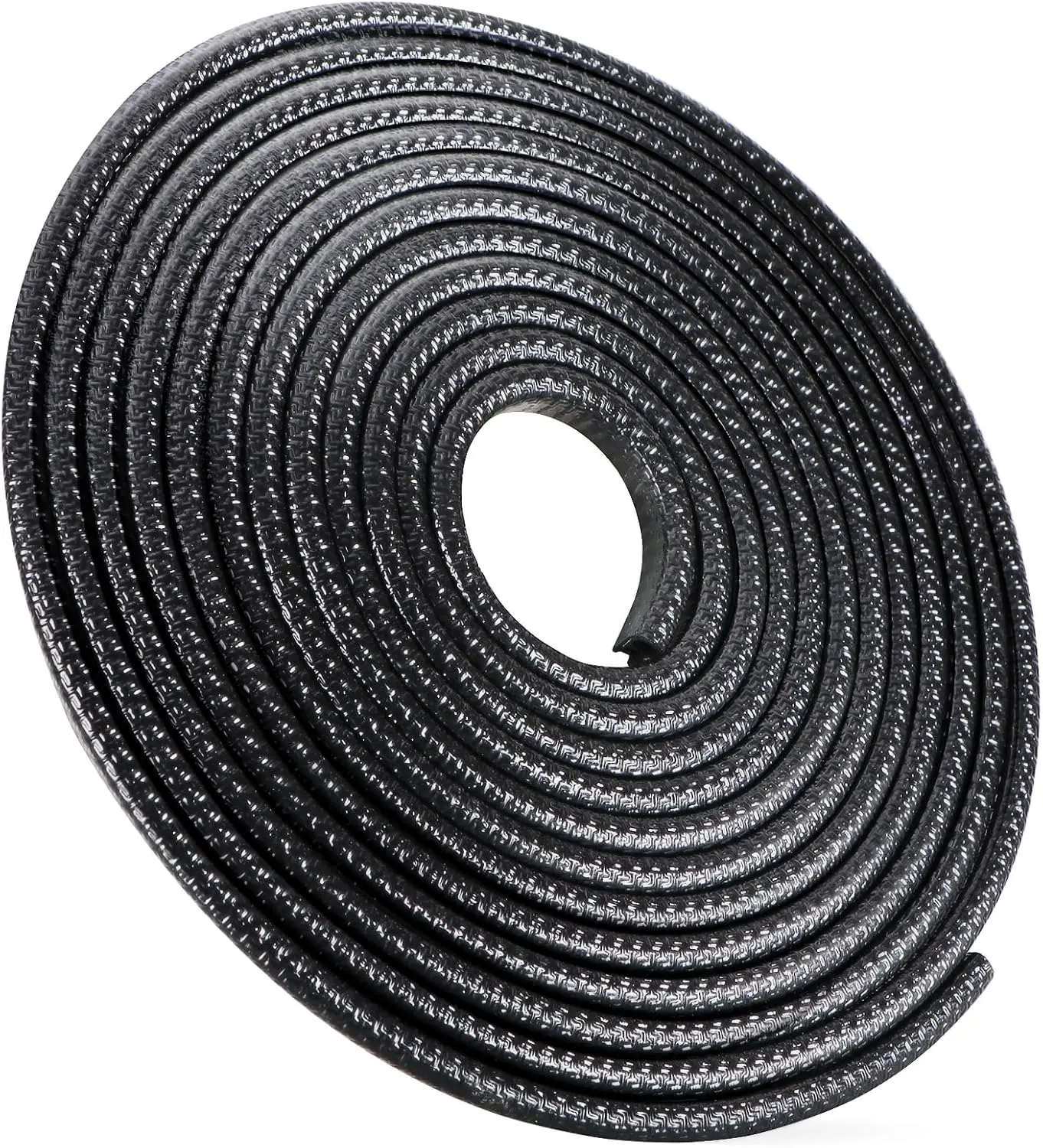 Door Edge Guards Strip - Upgraded, Easy Install, Tightly, Fade-Resistant, Universal Fit  of , Black Automotive Door Protector, Rubber Edge Trim Molding, 16.5Ft