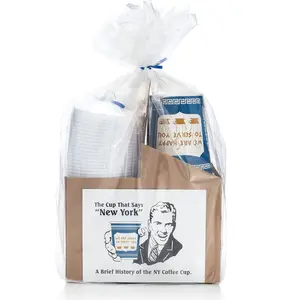 Original “Anthora” Coffee-to-Go Cups (50 Paper Cups and Lids)