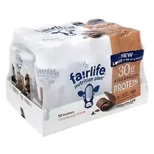 Nutrition Plan High Protein Chocolate 30g Shake, Gelatin Free, 11.5fl.oz, 12 Pack