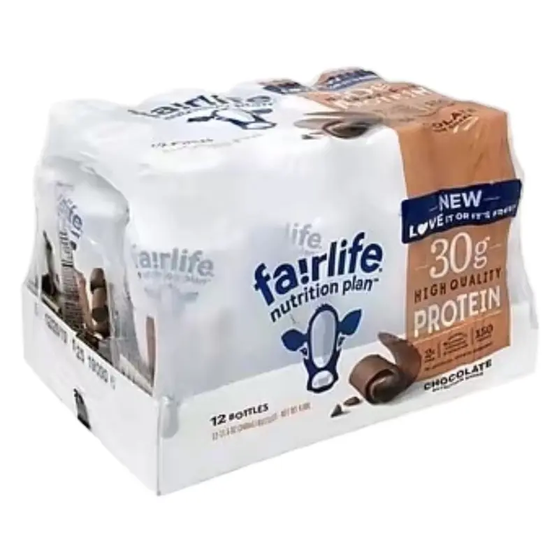 Nutrition Plan High Protein Chocolate 30g Shake, Gelatin Free, 11.5fl.oz, 12 Pack