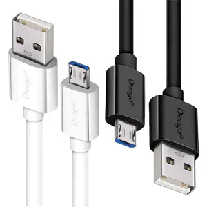 Micro USB Cable, 2Pack Extra Long Android Charger Cable 10Ft 6Ft, Charger Cord Fast Android USB Charging Cable Compatible With Samsung Galaxy S7 Edge,S6,S5 and More