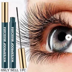 Multi Function Mascara Waterproof Sweat Resistant Lengthen Curly Voluminous Lashes Rich Pigment Non Clumping Non Transfer Formula Ideal For Commute Outdoor Activities Dating And Party Makeup