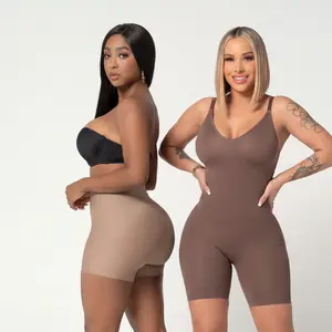 Snatched Body Everyday Bundle | Seamless Bodysuit + 2-Pack Lift Shorts | Light Shapewear for BBL Dolls | Comfortable Smoothing & Natural Curves