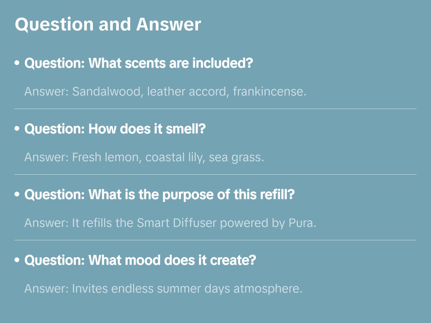 Lafco Pura Diffuser Refill- marine