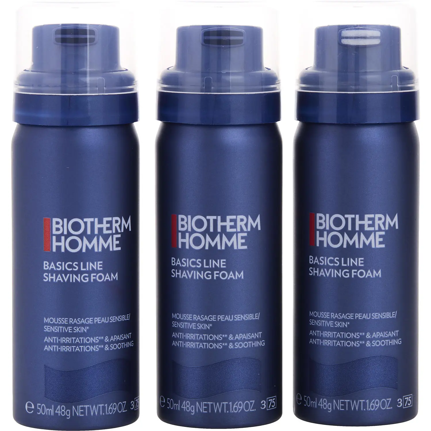 Biotherm Set-Home Shaving Foam - Sensitive Skin Travel Trio 1.7 Oz --3 Pcs For Men Biotherm Set-Home Shaving Foam - Sensitive Skin Travel Trio 1.7 Oz --3 Pcs For Men