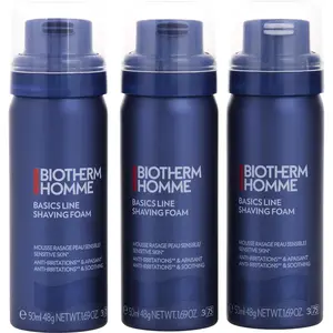 Biotherm Set-Home Shaving Foam - Sensitive Skin Travel Trio 1.7 Oz --3 Pcs For Men