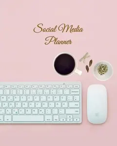 USED-Social Media Planner: Pink Social Media Posting Schedule Content Planner/Organizer by Self Success Press (Paperback)