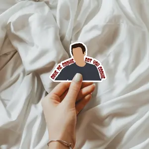 Gave Me Cookie Got You Cookie Nick New Girl Sticker, Funny Pop Culture Kiss-Cut Sticker, New Girl Gift, Nick Miller Sticker