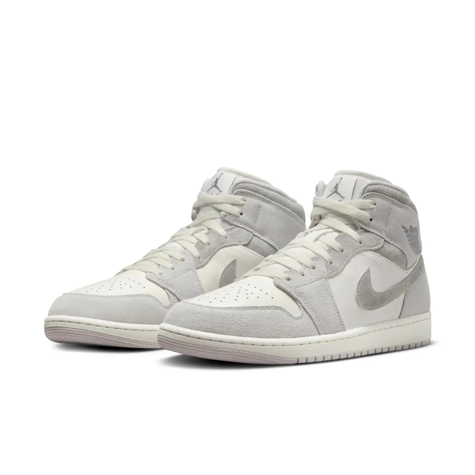 Jordan 1 Mid SE Neutral Grey Sail Men's FQ7720-002 New Sneaker