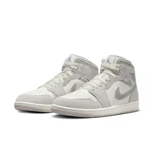 Jordan 1 Mid SE Neutral Grey Sail Men's FQ7720-002 New
