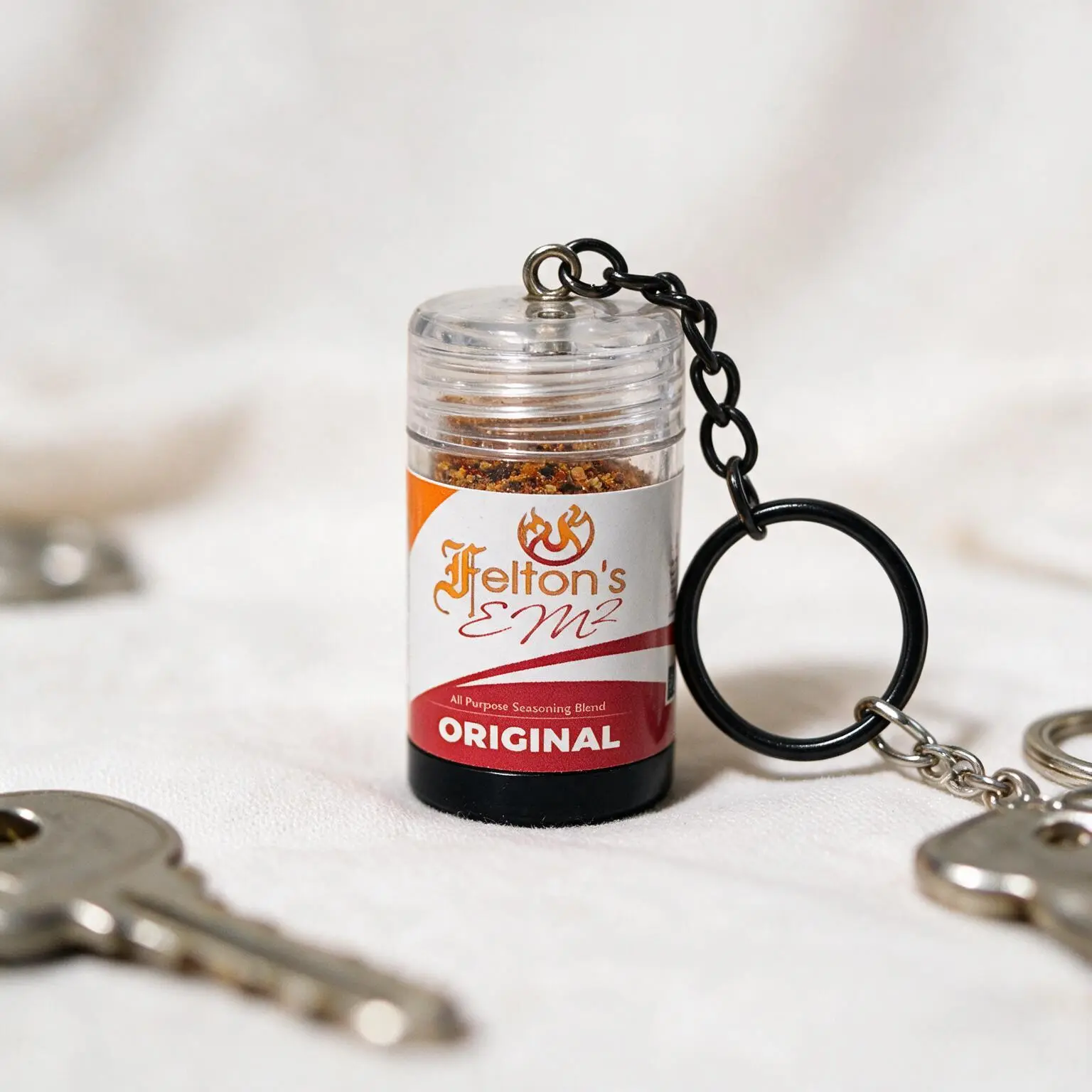 Felton's Spice Original All Purpose Seasoning Keychain - $10 Value