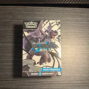 Pokémon Black bolt booster bundle sealed