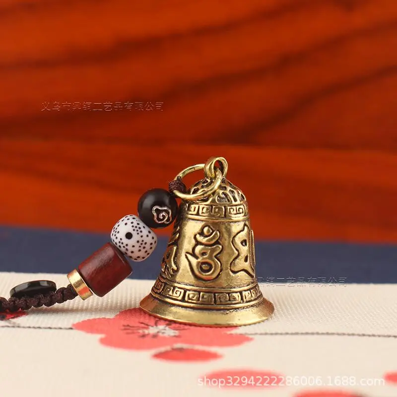 Six-character bell--auspicious cloud rope