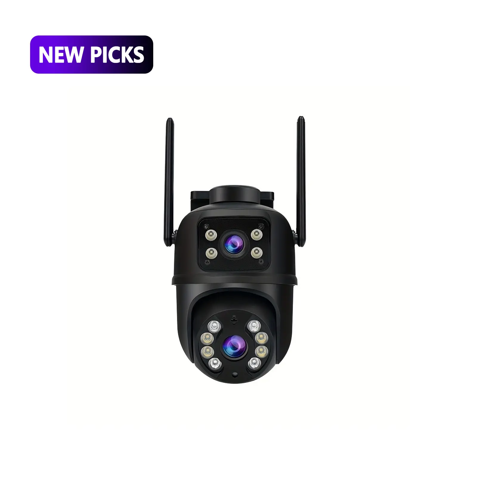 DCF100 2K Smart WiFi Security Camera, Indoor Home Monitor with AI Motion Detection, Color Night Vision & 2-Way Audio, Perfect Pet/Baby Nanny Cam with Phone App, Easy DIY Install