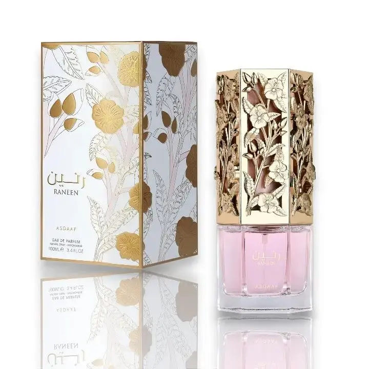 Lattafa Perfumes  Asdaaf  Raneen | Women's Fragrance | 100 ML 3.4 OZ | Eau De Parfum | Pitahaya - Pear & Mandarin Orange