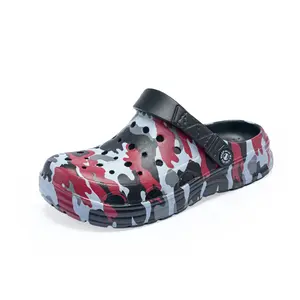 Kids Boys&Girls Black Camouflage Clogs Children's Beach Shoes Classic Marbled Tie Dye Clog Little Kid
