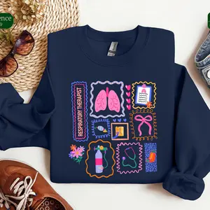 Cute Respiratory Therapist Shirt, Medical Appreciation Gift, RT Graduation T-Shirt, Pulmonology Nurse Sweatshirt, Healthcare Worker Hoodie