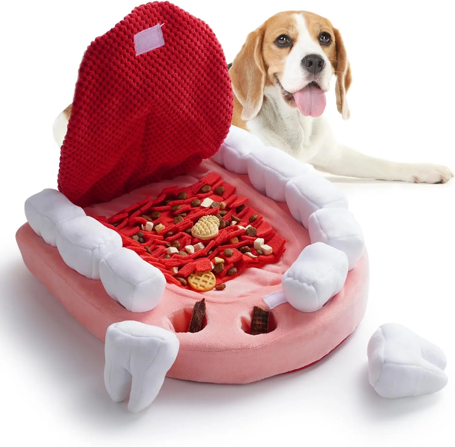 Nocciola Dental Themed Dog Enrichment Toys,Christmas gift,10 Plush ...