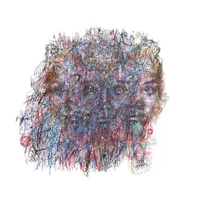 Michael Alan Alien "Triple Moon Goddess" 11"x14" fine art print