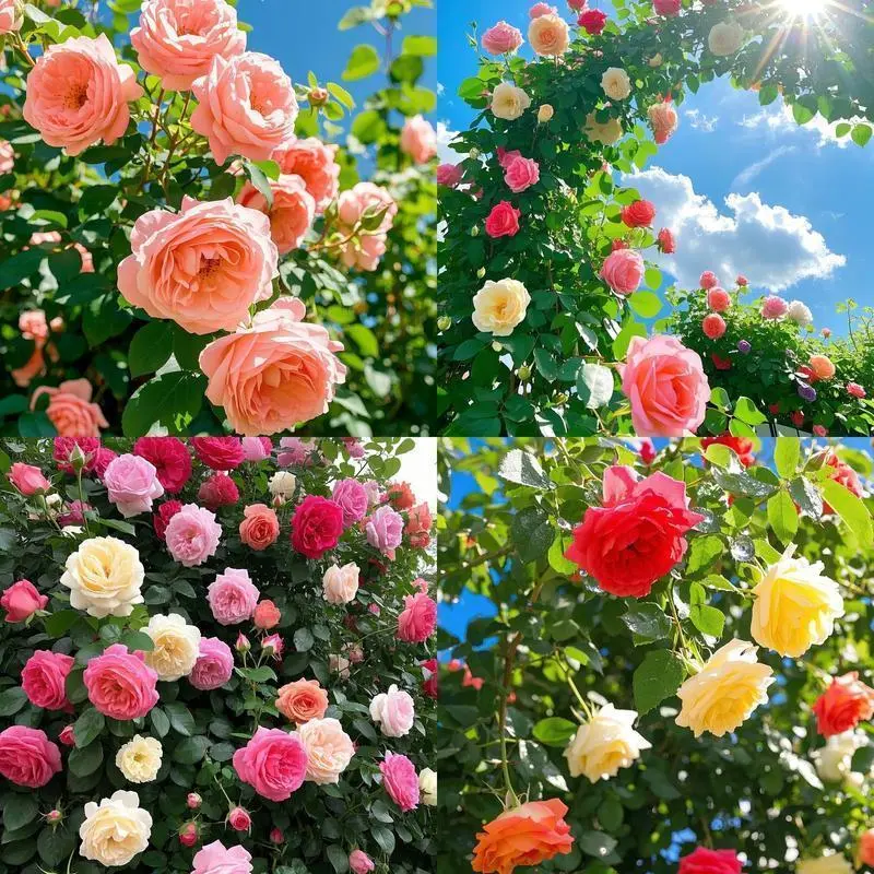 300 Seeds Climbing Roses – Easy-to-Grow Perennial Flowers for Fences and Arbors