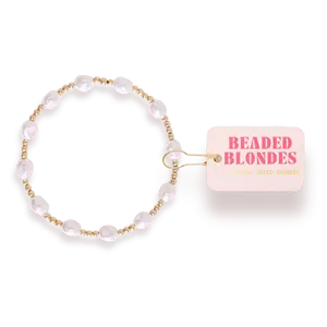 Bri Pearl Bracelet in Gold