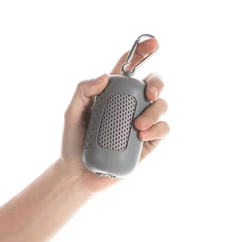 5pcs Cooling Towels (32"x12"), Microfiber Chilly Towels Soft Breathable Gym Ice Towel for Workout, Yoga, Sport, Silicone Set Travel Sweat Towels Fast Drying Lightweight Cooling Neck Wraps