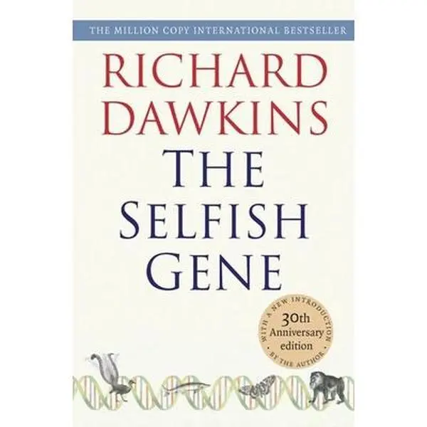Used Paperback Book - The Selfish Gene: 30th Anniversary Edition (Used Copy, 0.97 lb) - New Intro by Richard Dawkins, English Classic Science Biology Book for Evolution & Altruism Learning, International Bestseller
