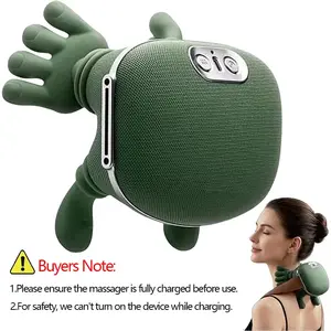 2025 Bionic Neck Shoulder Massager N7 Kneading Massager Shawl 3-Level Modes Neck Cervical Waist Leg Body Muscles Massage Pillow Windaily