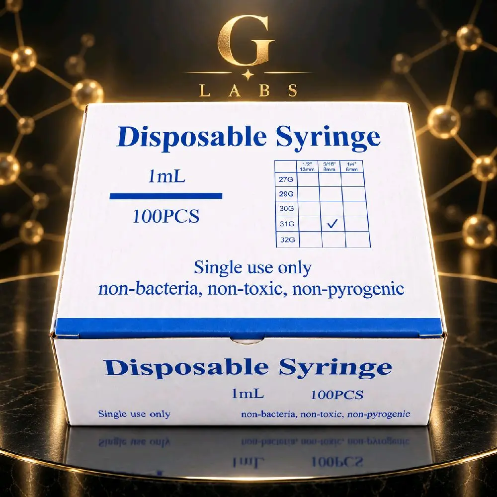 sterile disposable syringe
