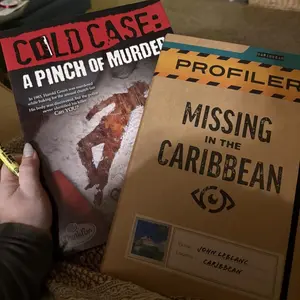 Character Detective Caribbean Cruise Ship Mystery Case John Leblanc Missing Report Adult Murder Suspense Game, Personal Date Night Family Night Escape Room Board Game