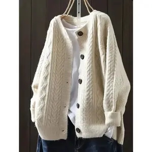 Elegant women's knitted cardigan, multifunctional fashionable knitted top, spring and autumn clothing, fashionable and comfortable, suitable for daily use, knitted sweater cardiganRAIMENTRY
