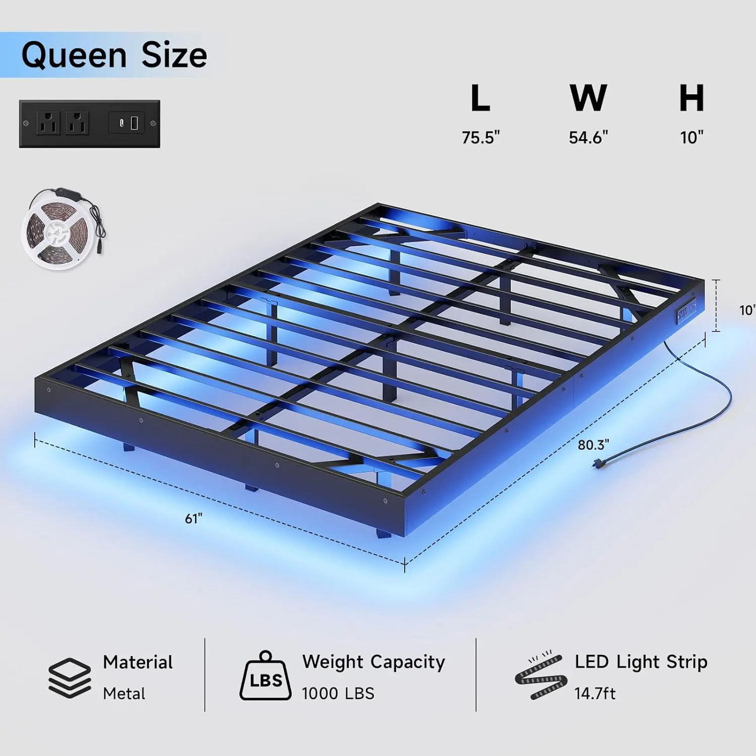 Queen(With Widened Outer Frame)