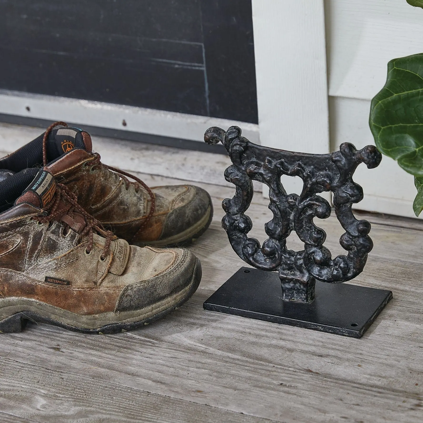 Vintage Iron Boot Scraper