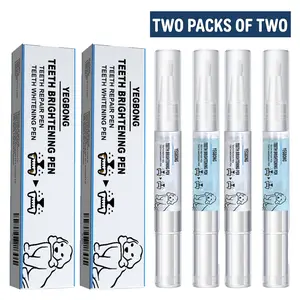 【Two packs of two】 Pet Teeth Whitening & Tartar Cleaning, Pet Toothbrush Pen, Pet Teeth Cleaning Pen, Dog and Cat Tartar Cleaning