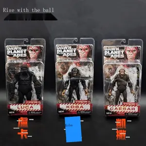 SQUISHVERSE NECA Movie 1/12 Rise Of The Planet Of The Apes Caesar Kobaluka 7-inch Action Figure Figure Toy Gift