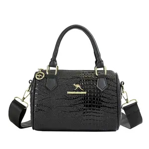 Sleek Women’s Multi-Way Handbag, Convertible Top Handle Crossbody Satchel, Fashionable Purse for Commuting, Shopping & Events