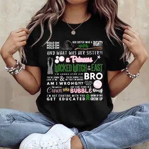 Meme 'She came down in a bubble, Doug!' Shirt, Funny quote t-shirt, Wicked Witch of the East Bro Tee, Wicked Movie Fan Sweatshirt