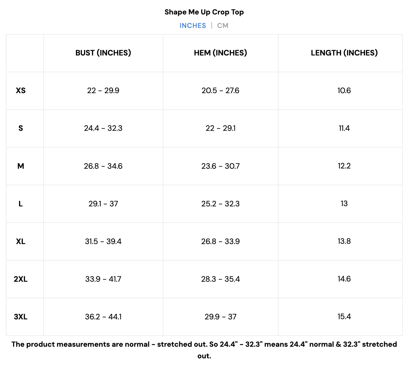 Shape Me Up Crop Top