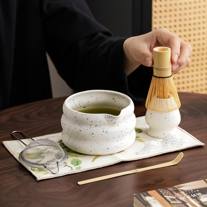 Traditional Japanese Matcha Tea Ceremony Kit, 1 Set Including Ceramic ...