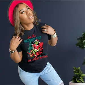 Unisex On The Naughty List Tee
